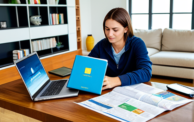 **

"A traveler consulting travel insurance documents before a trip to Brazil. The scene is a bright, modern living room with a laptop and travel guides visible. The traveler is fully clothed in casual, comfortable attire. Focus on conveying a sense of preparation and safety. Safe for work, appropriate content, fully clothed, family-friendly, perfect anatomy, natural proportions, high quality."

**